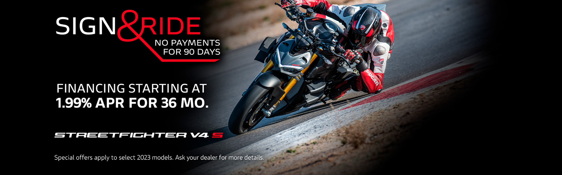 ducati promotions